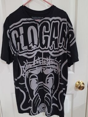 Glo Gang Worldwide Black Graphic Tee Chief Keef GBE Streetwear T-Shirt- Size XL
